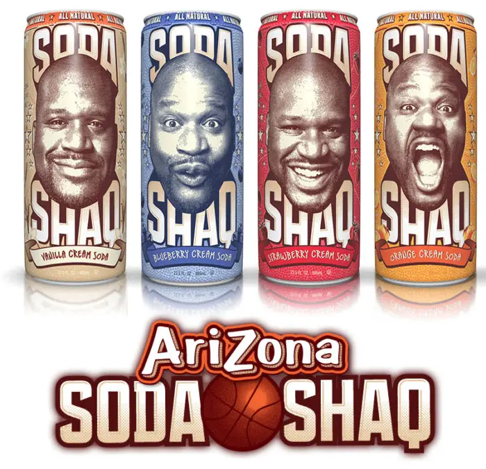Read more about the article New Cream Soda in "A Big Can for the Big Man." Introducing Soda Shaq.