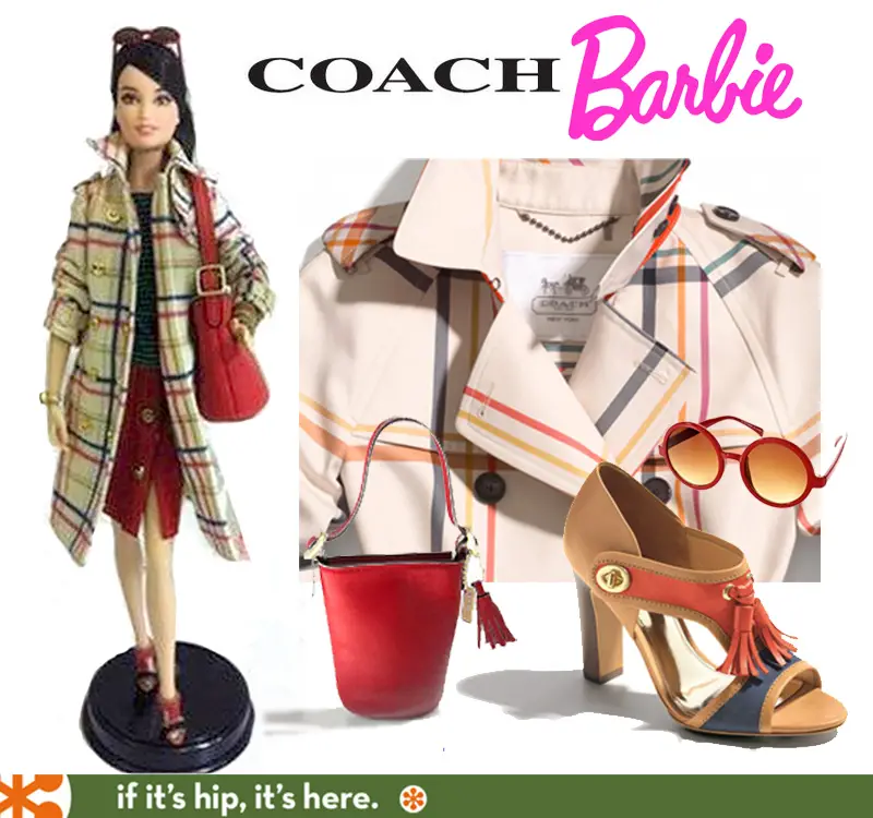 Coach branded Barbie Doll