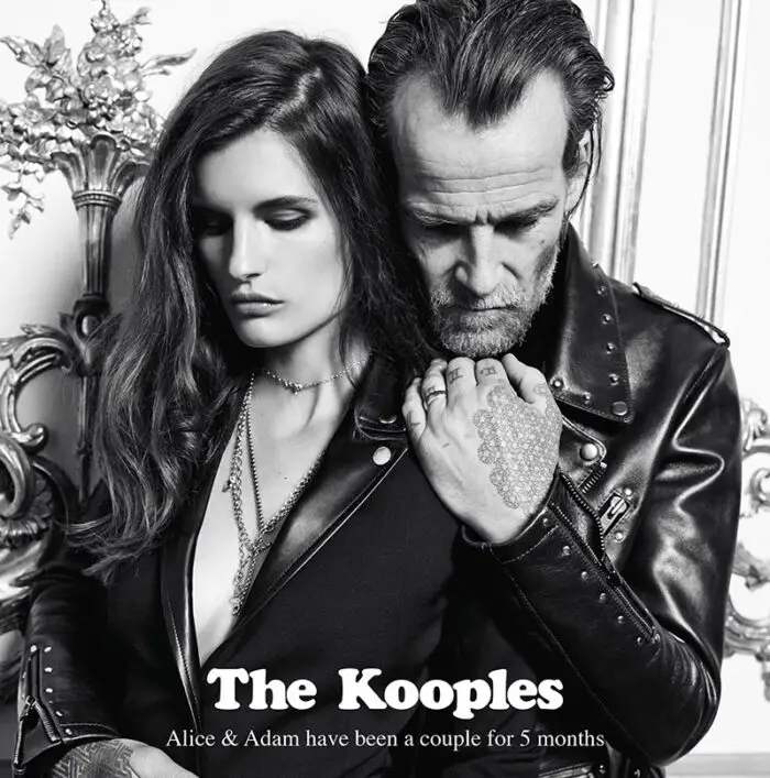 kooples print ad campaign