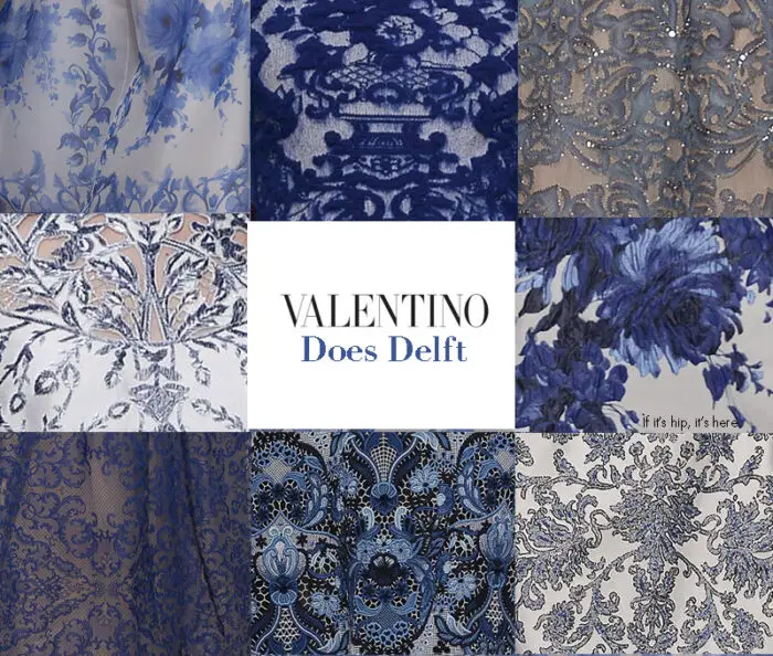 Read more about the article Dressing In Delft. Valentino’s New Women’s Dresses Take Cues From The Netherland’s Classic Blue & White Pattern.