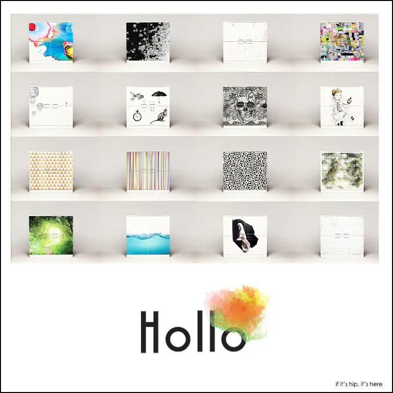 Hollo Printed Customizable Decorative Cabinet