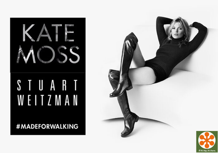Read more about the article Kate Moss Struts Her Stuff In Thigh High Boots For Stuart Weitzman. A Look At The Film, The Boots And Behind-The-Scenes.