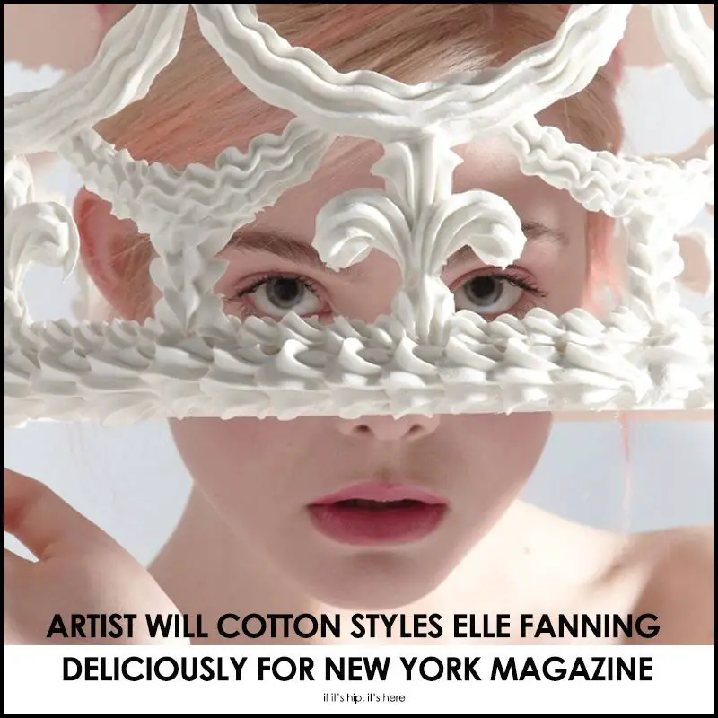 Will Cotton styles Elle Fanning for New York Magazine