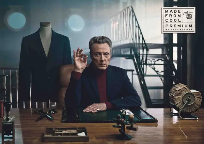 Read more about the article Made From Cool. Christopher Walken Turns Tailor In This New TV and Print Campaign for Fashion Brand Jack & Jones.