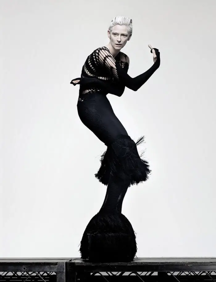 Read more about the article Actress Tilda Swinton Kills It In These Fabulous Fashions Shots by Craig McDean