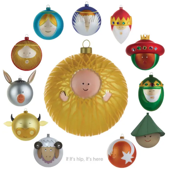 Read more about the article Alessi Turns The Nativity Into Cutest Christmas Ornaments Ever.