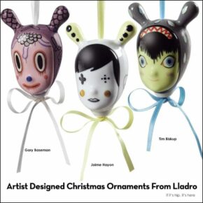 Hip Up That Holiday Tree With 6 Artist Christmas Ornaments From Lladro.