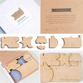 Beautifully Designed CHOMP Food Chain Puzzle Books by Mirim Seo and Kelly Holohan.