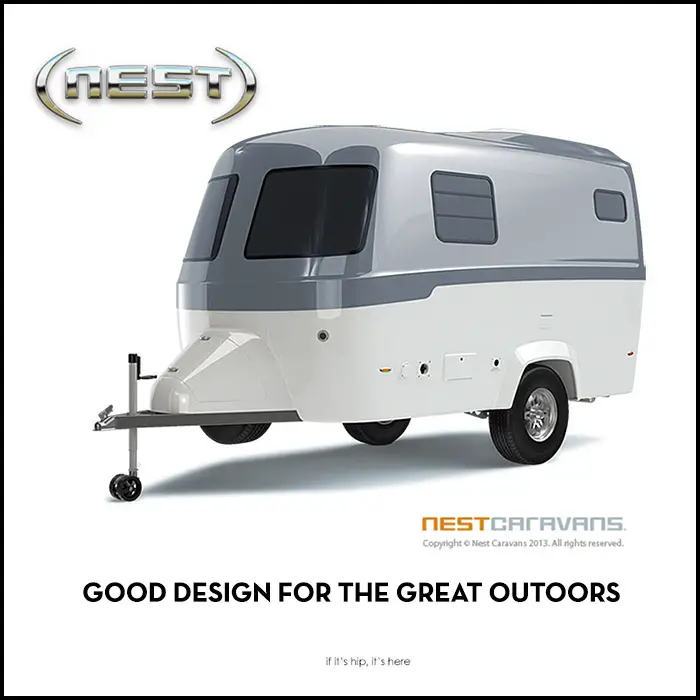 Nest Caravans Compact Trailer