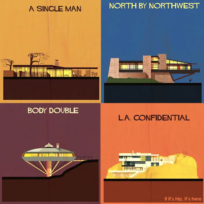 Read more about the article ARCHICINE: Famous Movie Architecture As Modernist Illustrations.