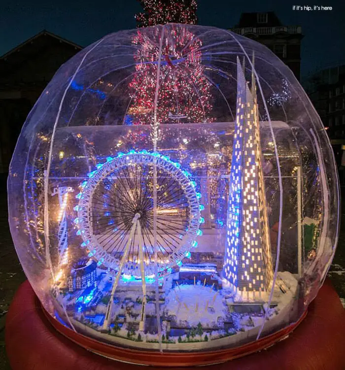 Read more about the article Giant LEGO Snowglobe Features 14 London Landmarks For Christmas.
