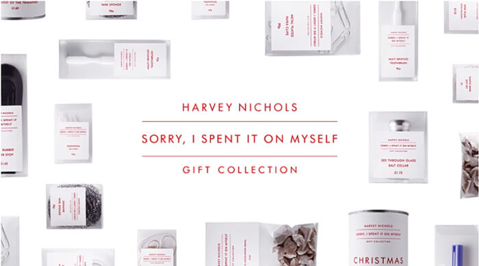 Read more about the article Harvey Nichols Hilariously Markets Christmas Shopping To The Selfish This Season.