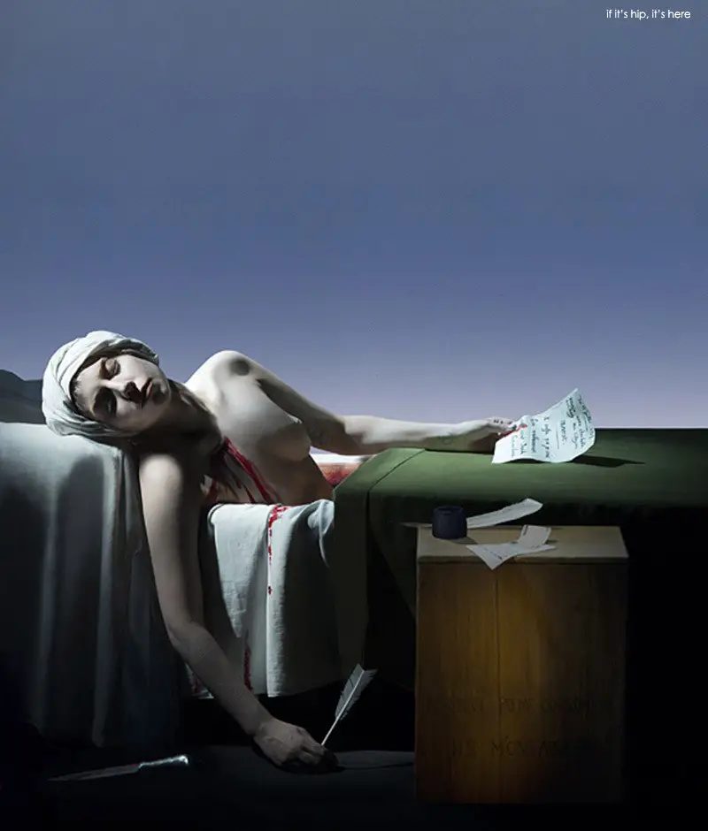 Lady-Gaga-Recreating-The-Death-of-Marat Bob Wilson