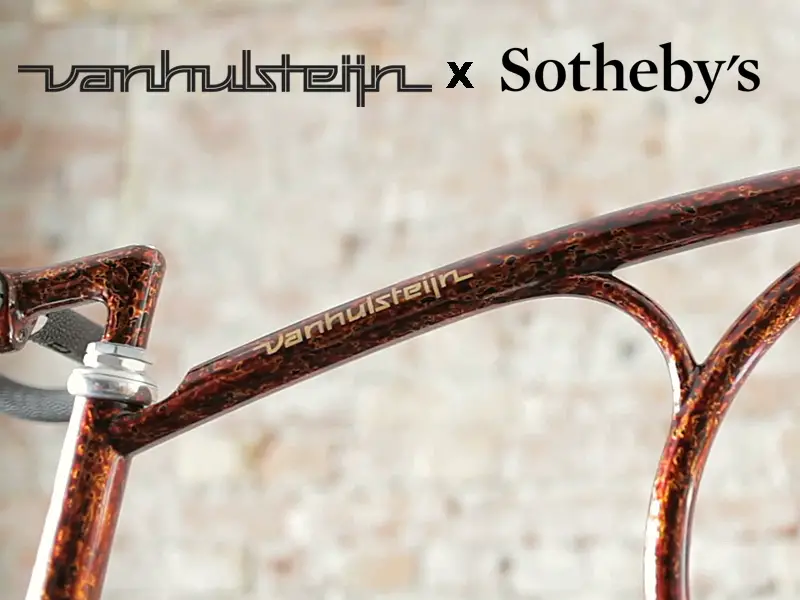 Read more about the article Vanhulsteijn Designs 9 Special Edition Japanese Lacquer and Gold Leaf Bikes for Sotheby’s.