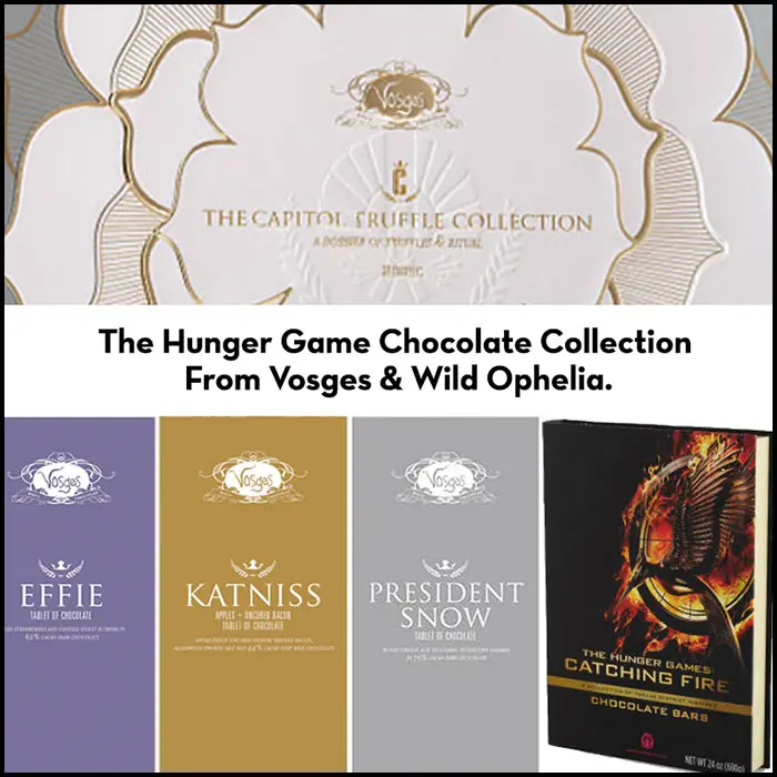 Read more about the article Satiate Hunger Game Fans With This Special Chocolate Collection From Vosges & Wild Ophelia.