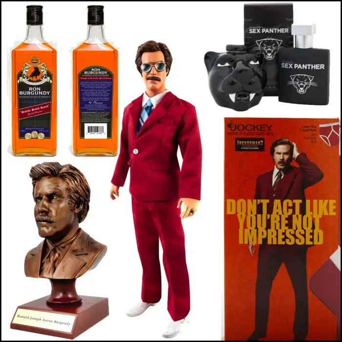 Read more about the article The 25 Classiest Ron Burgundy Anchorman 2 Products  From Undies To Whiskey.