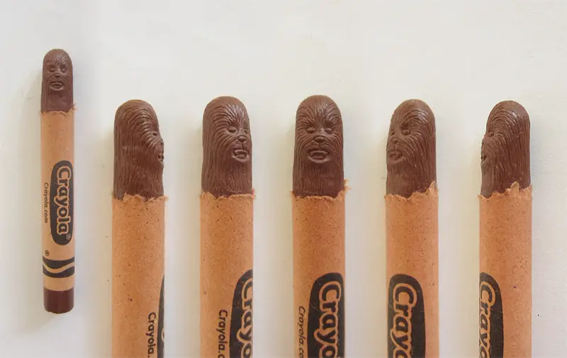 Star Wars Crayons chewbacca