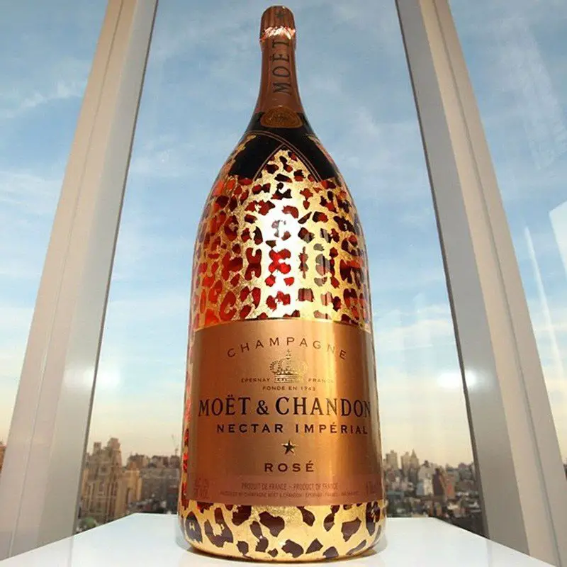 Moët's Luxury Leopard Methuselah 