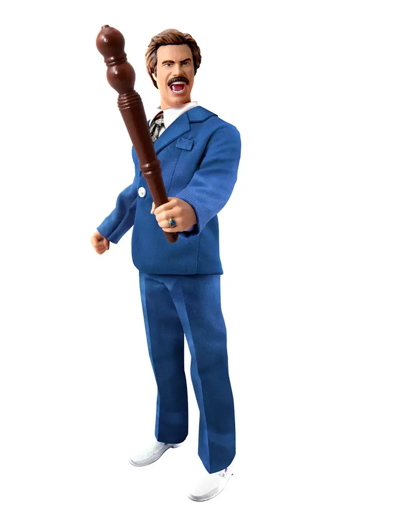 Anchorman Battle Ready Ron 8" Figure