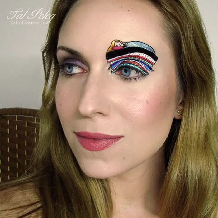 Read more about the article The Lids Are A Canvas For Tal Peleg Who Tells Stories With Eye Make-Up.