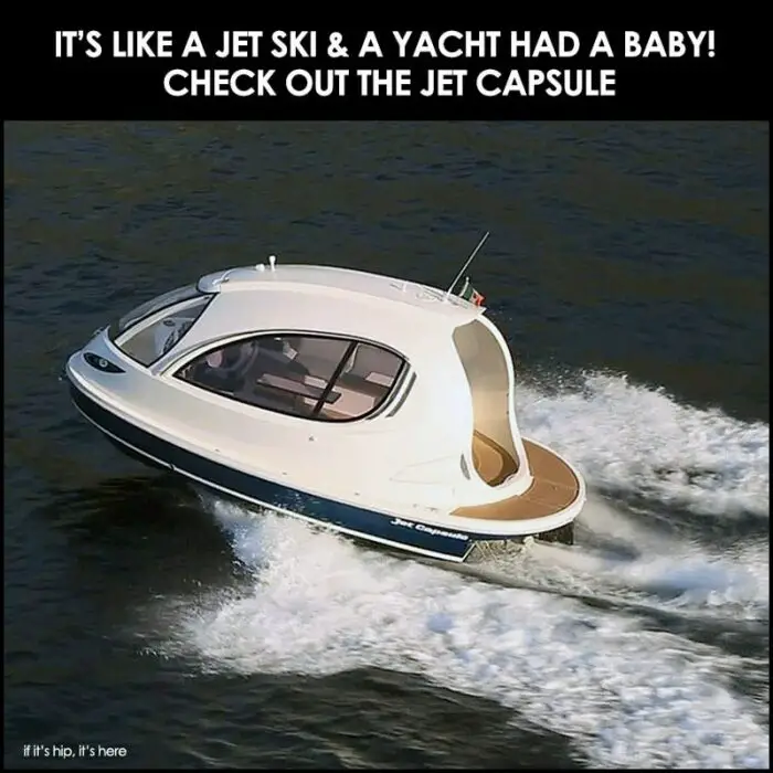 Read more about the article A Jet Ski and a Yacht Had A Baby! Check Out The New Jet Capsule.