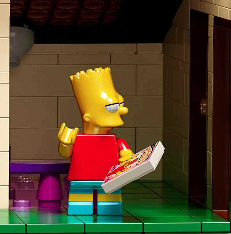 bart simpson lego