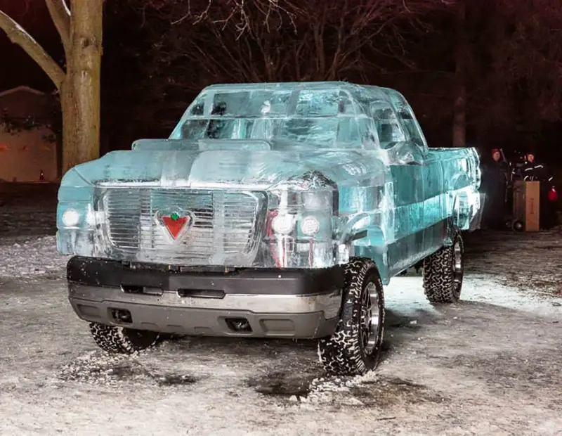 Canadian Tire Ice Truck