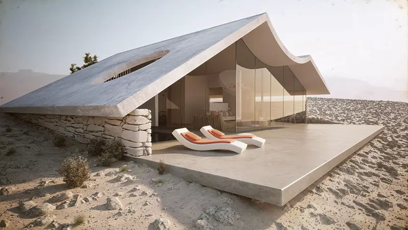 Modern Desert Villa Retreat