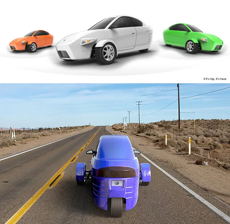 Elio Eco-friendly 3-wheeled Vehicle