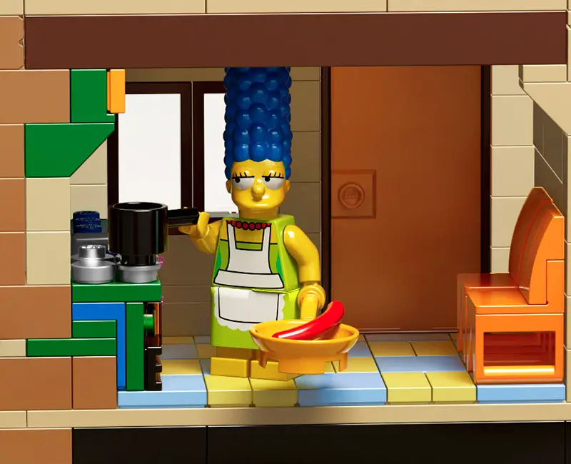 marge simpson lego