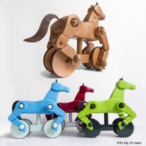 Two Brothers Create An Elegant New Toy You’ll Want To Steal From Your Kids: My Wooden Horse.