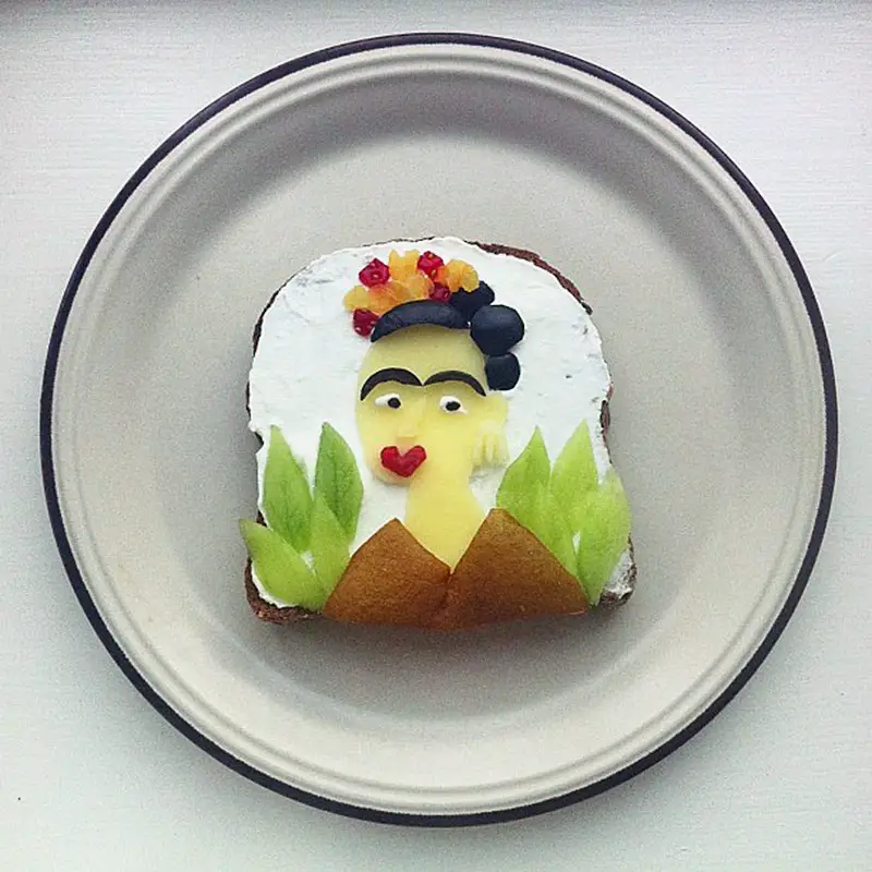 toast art frida