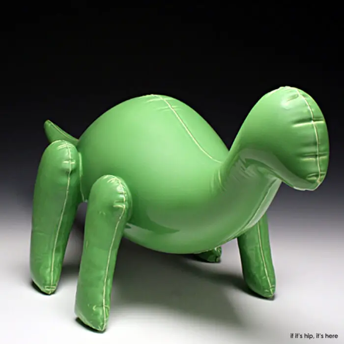 Read more about the article Ceramic Sculptures That REALLY Look Inflated by artist Brett Kern.