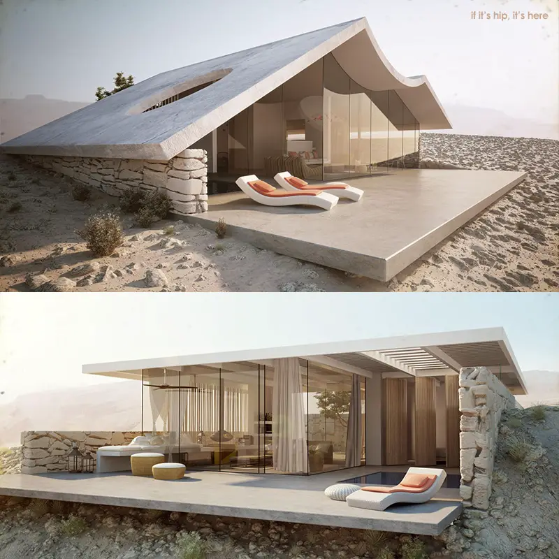 desert villa animated
