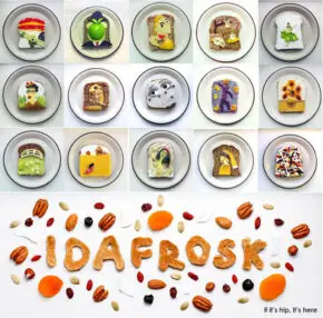 Food Art So Impressive, You’ll Feel Full. The Art Toast Project by Ida Skivenes (IdaFrosk).