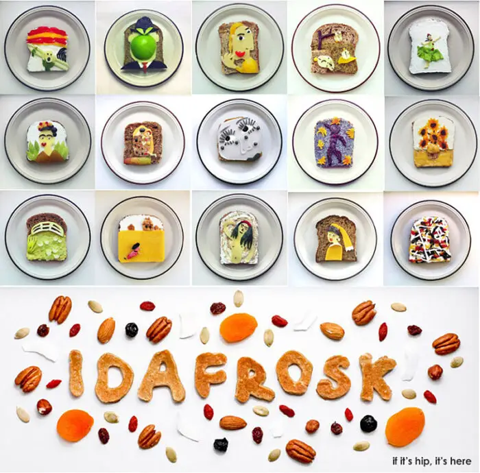 Read more about the article Food Art So Impressive, You’ll Feel Full. The Art Toast Project by Ida Skivenes (IdaFrosk).