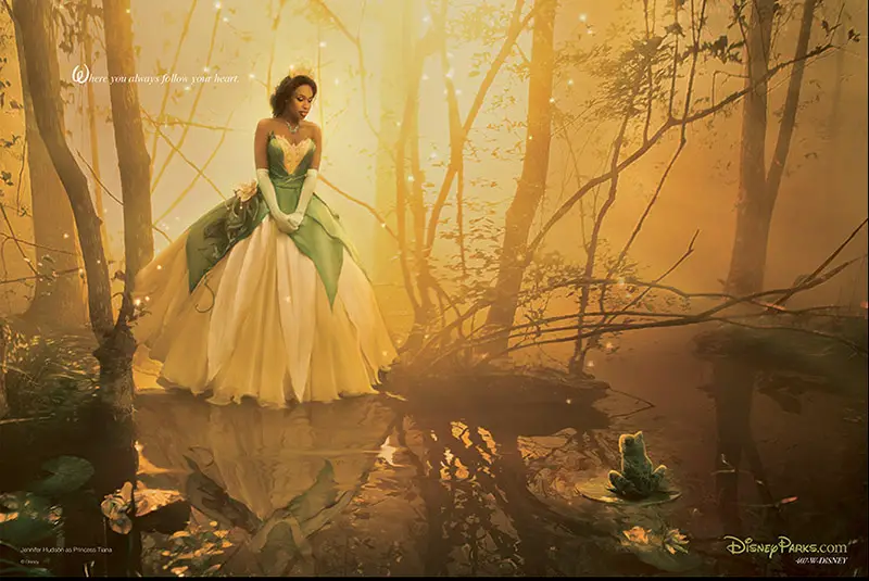 Jennifer Hudson as Tiana from The Princess and The Frog