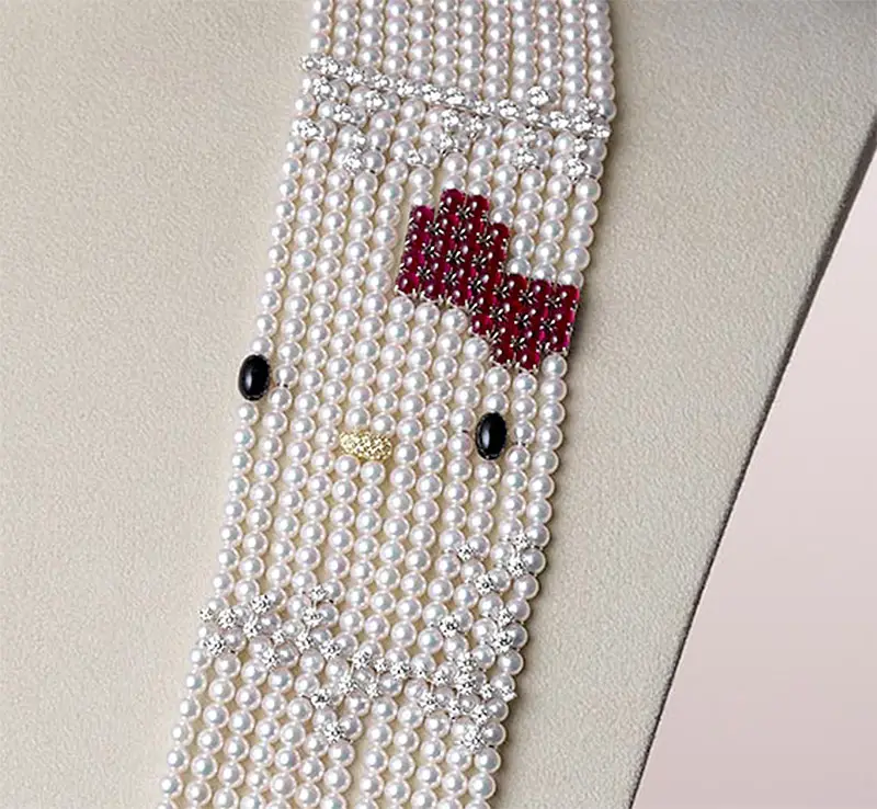 mikimoto x hello kitty collection