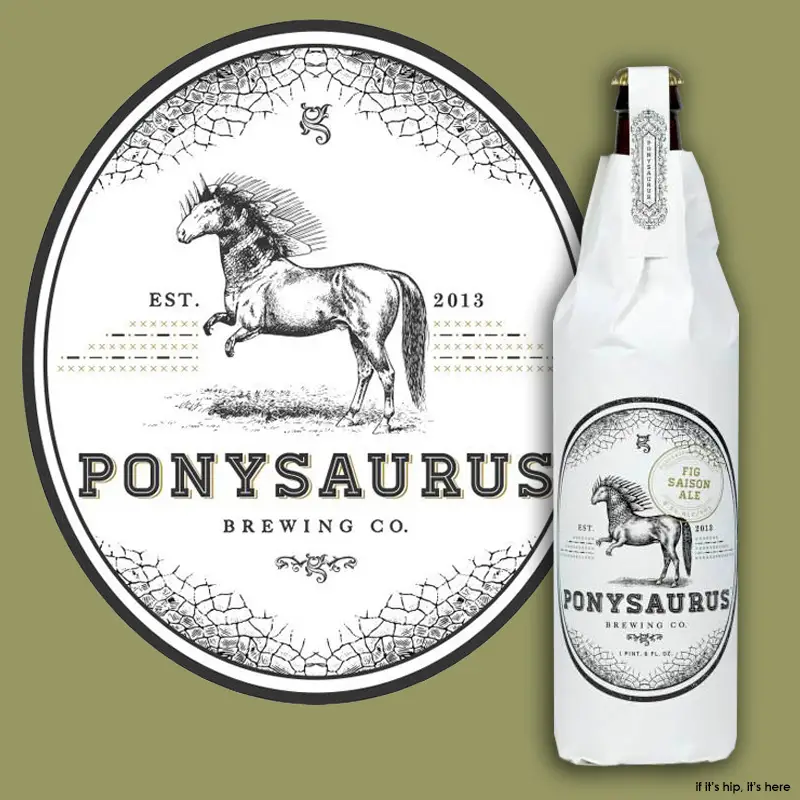 Ponysaurus Beautifully Branded Beer