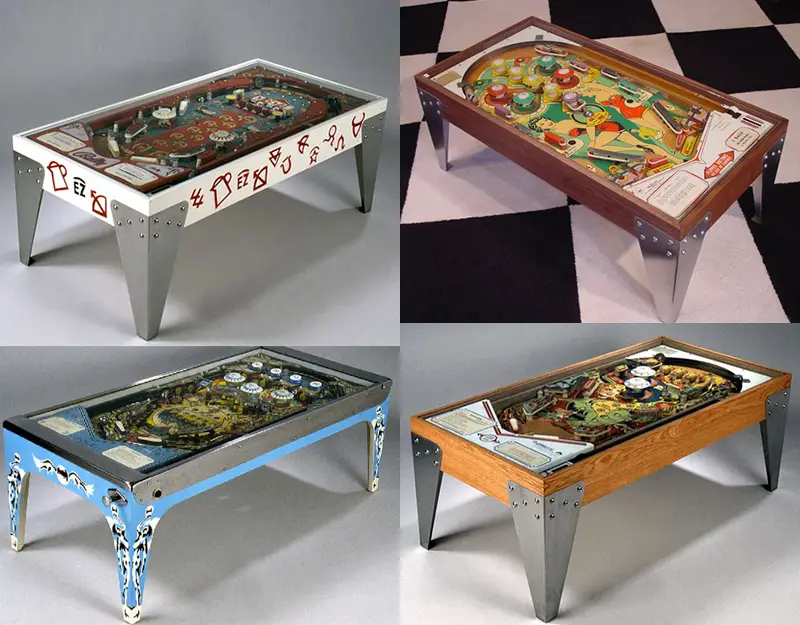 pinball machine coffee tables