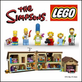 LEGO  X THE SIMPSONS Launch Minifigs, House Construction Set & Special TV Episode.