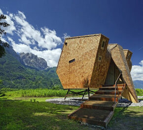 The Ufogel Is A Cool and Cozy Rentable Refuge in Austria.