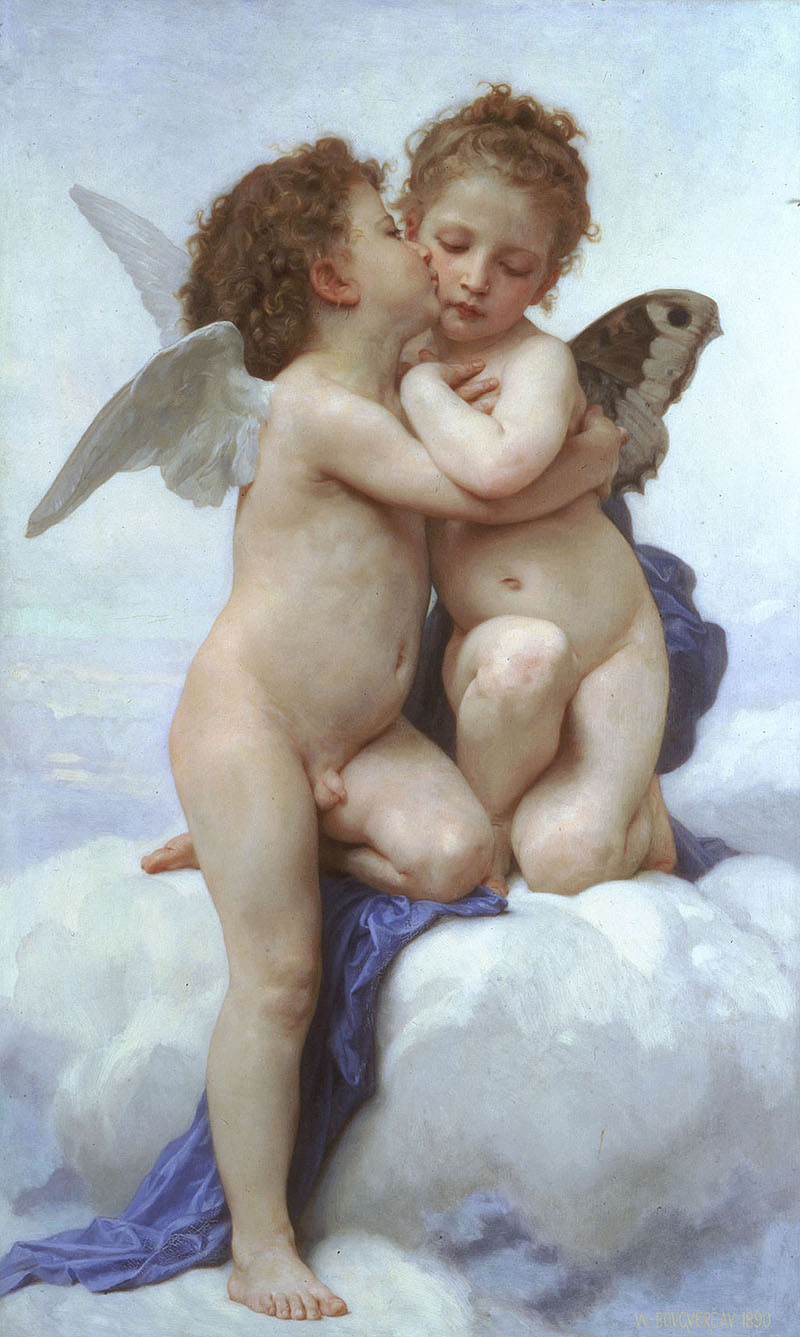 Cupid and Psyche as Infants