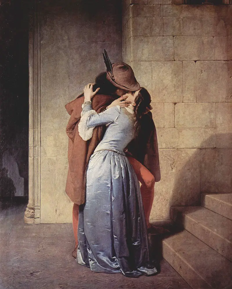 Francesco Hayez, The Kiss, 1859