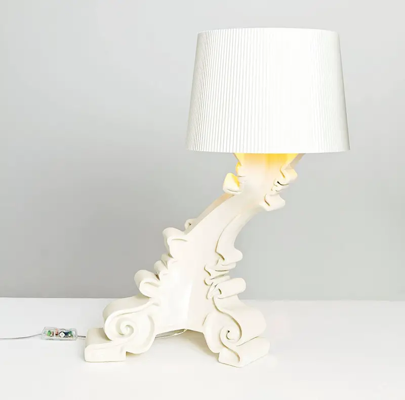 Front design Bourgie lamp kartell anniversary