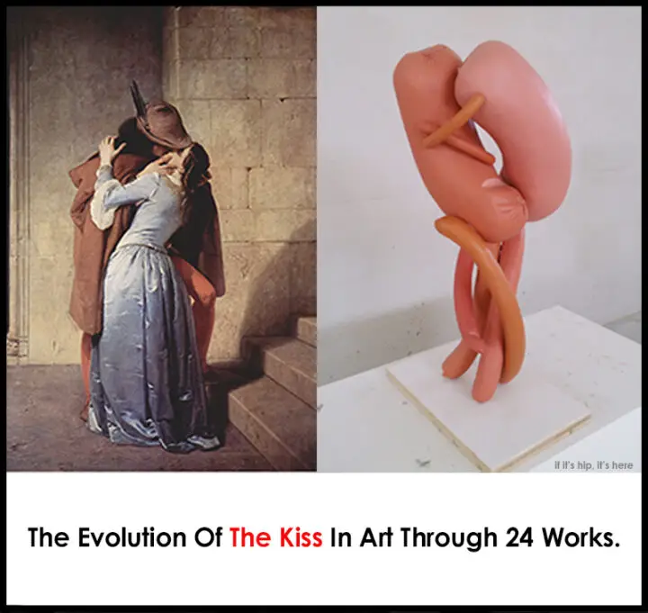 My Valentine To You: The Evolution Of The Kiss In Art.