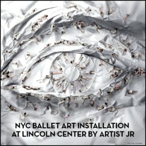 Amazing Photographic Art Installation For The NYC Ballet & How It Was Done.