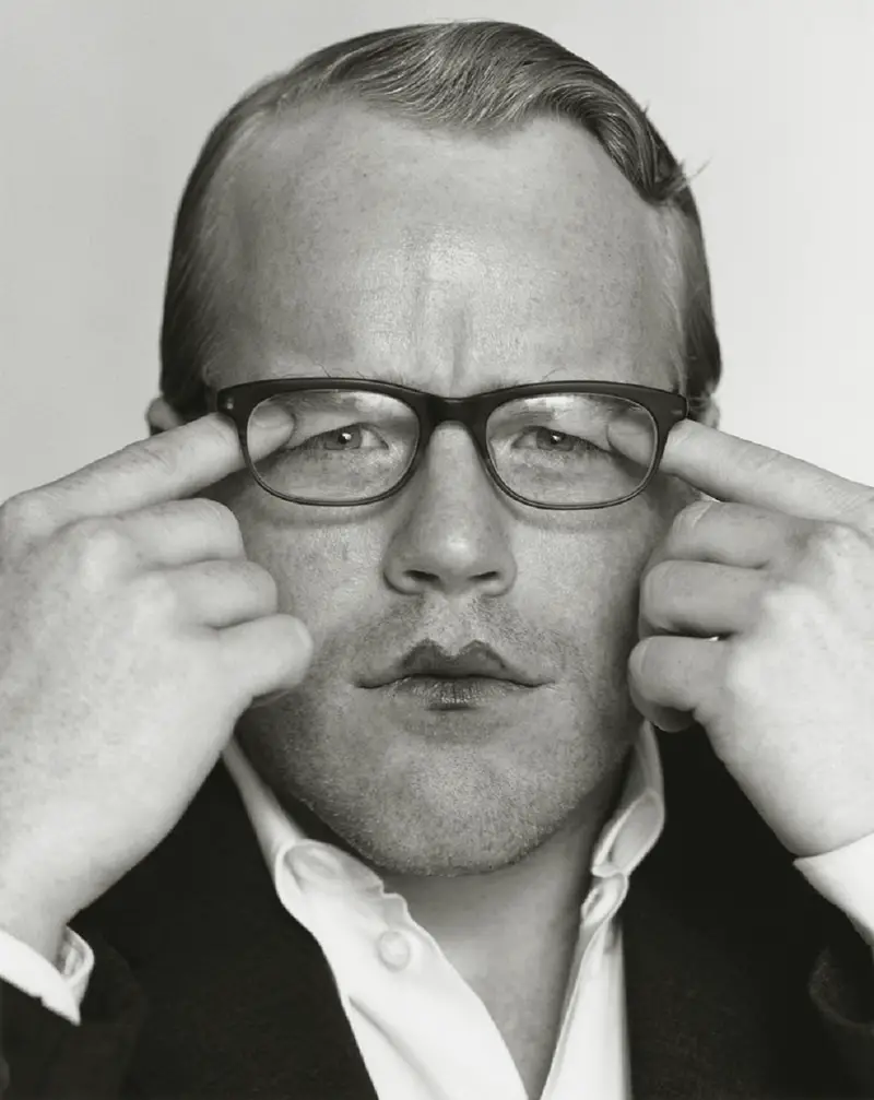 portrait of Philip Seymour Hoffman by Herb Ritts