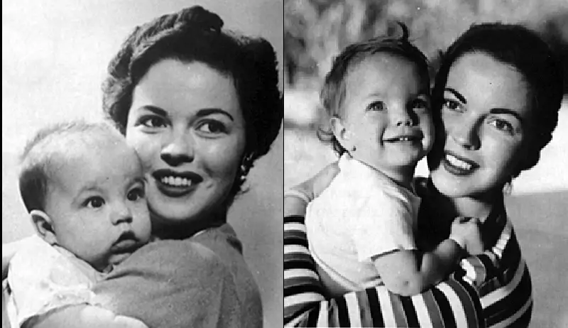 shirley temple with her children