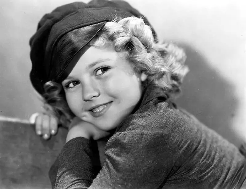 shirley temple in greek fisherman hat